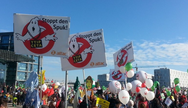 250.000 vom 3,263 Millionen gegen TTIP und CETA in Berlin auf der Straße - Kategorien: Politik  20151010_111647-780x450