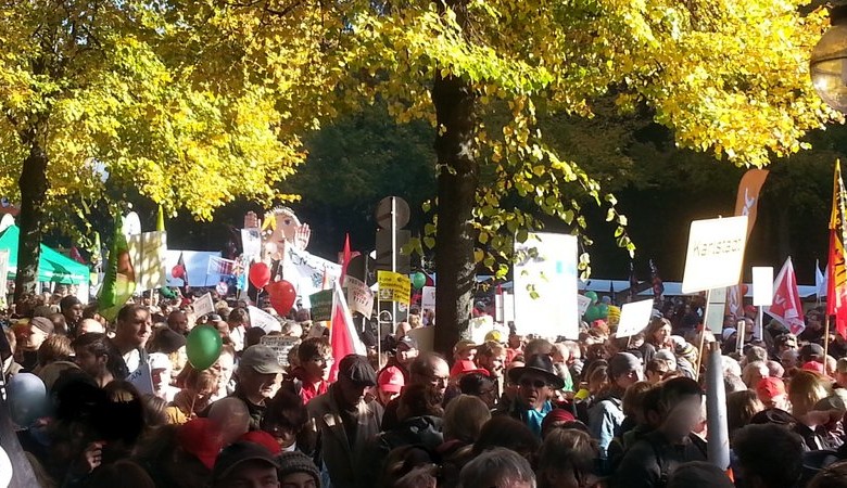 250.000 vom 3,263 Millionen gegen TTIP und CETA in Berlin auf der Straße - Kategorien: Politik  20151010_145754-780x450