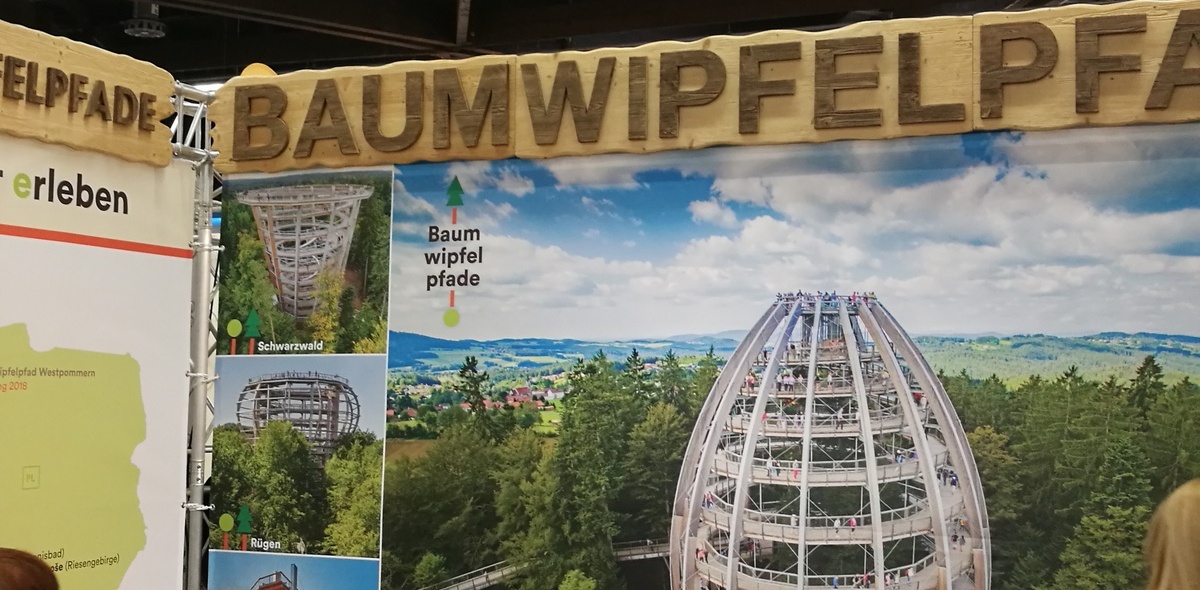 Freizeitmesse in Nürnberg : Ein ausgewogenes Gleichgewicht an Angeboten rund um Reisen und Freizeit - Kategorien: Menschen Messen und Veranstaltungen RSS-Feed  Baumwipfelpfade-Freizeitmesse-Nürnberg-2018