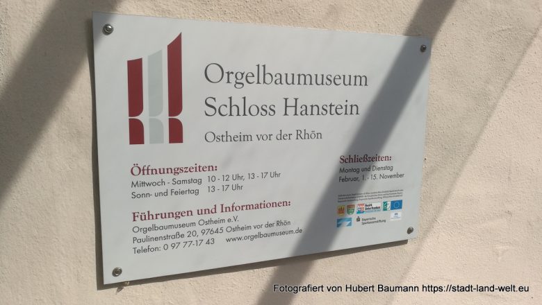 Wo die Bionade erfunden wurde und deftige Rhönhappen serviert werden - Kategorien: Bayern RSS-Feed Städte Wohnmobil-Touren  Orgelmuseum-Ostheim-Rhön-IMG_20180720_100620-780x440