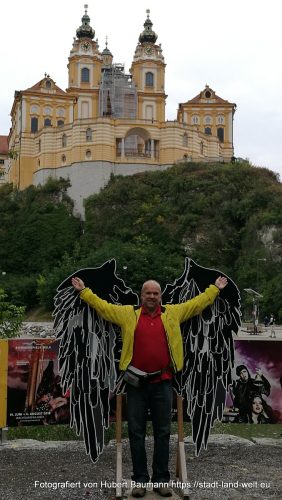 Besuch in Melk an der Donau mit Benediktiner-Stift - Kategorien: Niederösterreich Österreich Städte 
