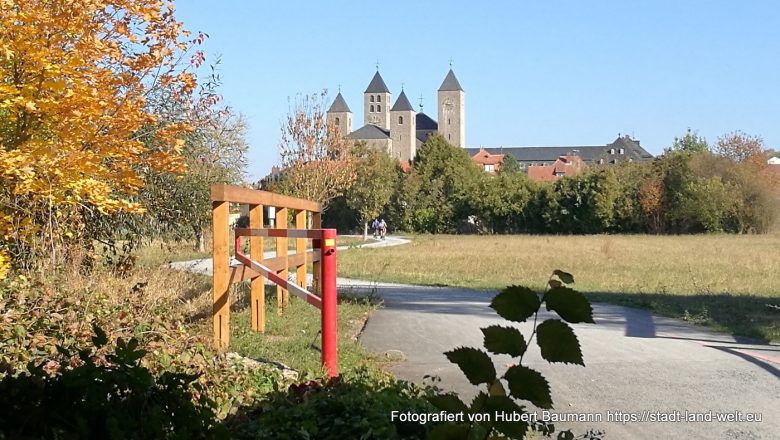 Die Mainschleife bei Volkach und Nordheim - Kategorien: Bayern Radtouren Städte Wohnmobil-Touren 