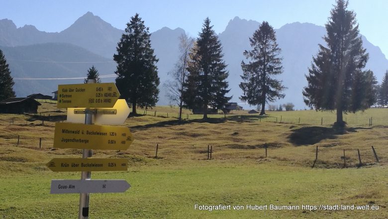 Zwei herrliche Tage in Mittenwald bei super Herbstwetter - Kategorien: Bayern Flüsse und Seen Radtouren RSS-Feed Wanderungen Wohnmobil-Touren  IMG_20181022_122851-780x440