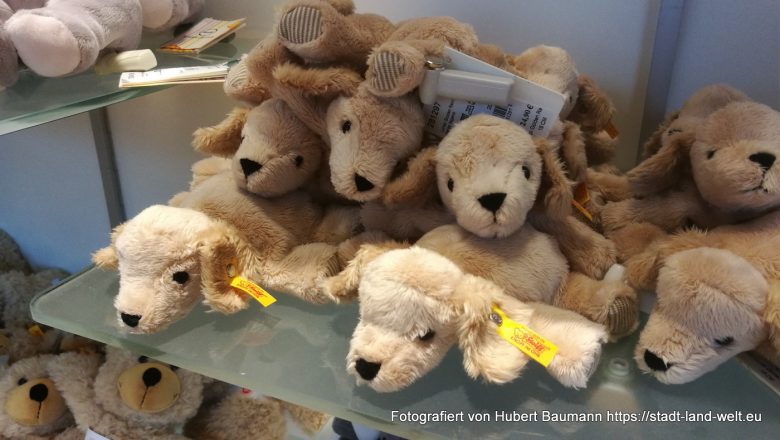 Auf der Suche nach den 3.000 Teddybären -  Baden-Württemberg Deutschland Kultur RSS-Feed Tiere Wohnmobil-Touren  Margarete-Steiff-Museum_160638-780x440