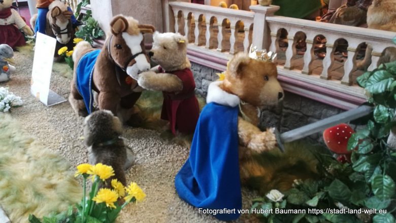 Auf der Suche nach den 3.000 Teddybären -  Baden-Württemberg Deutschland Kultur RSS-Feed Tiere Wohnmobil-Touren  Margarete-Steiff-Museum_161525-780x440