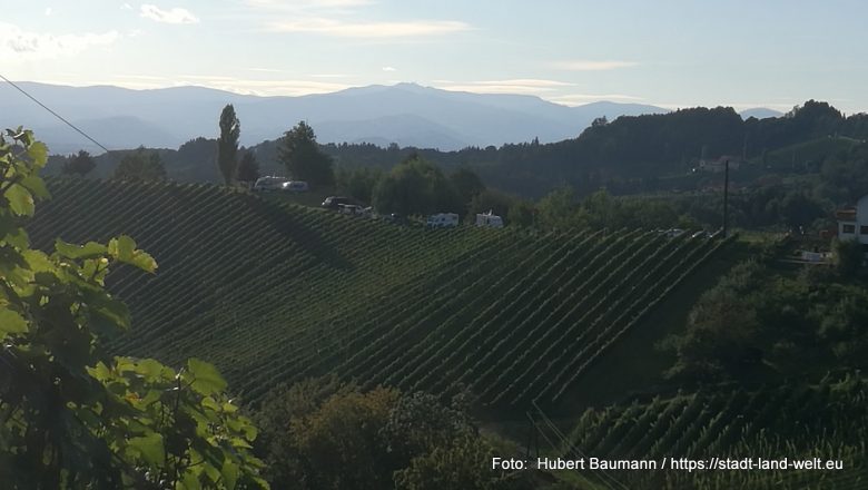 Drei wunderschöne faszinierende Touren mit sagenhaftem Fernblick rund um Leutschach / Steiermark - Kategorien: Österreich Steiermark Wanderungen Wohnmobil-Touren 