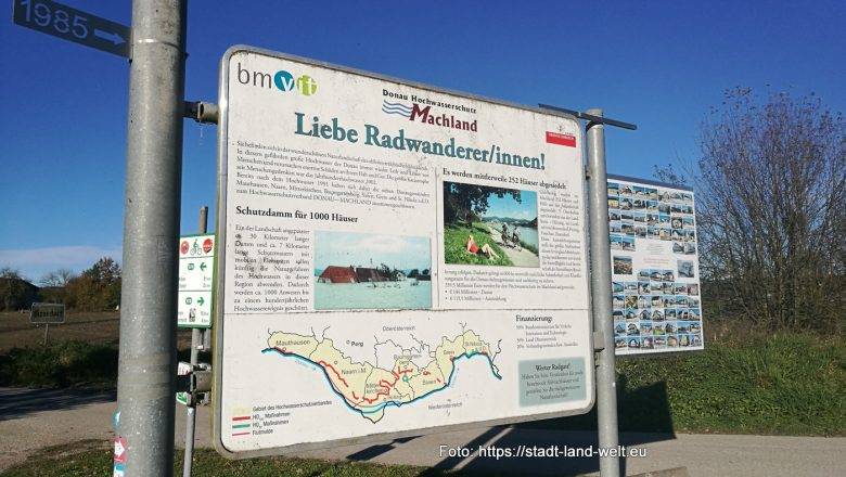 Donauradweg - zwei empfehlenswerte Touren - Kategorien: Bayern Deutschland Flüsse und Seen Flussradwege Industriekultur Kultur Oberösterreich Österreich Radtouren RSS-Feed  128-IMG_20231104_141034-780x440